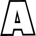 Big Outline Alphabet Coloring Book